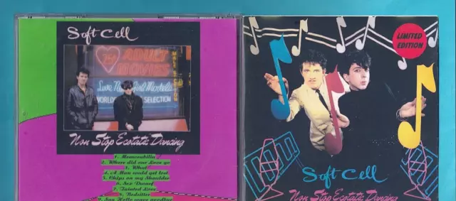 Soft Cell cd album- Non Stop Ecstatic Dancing