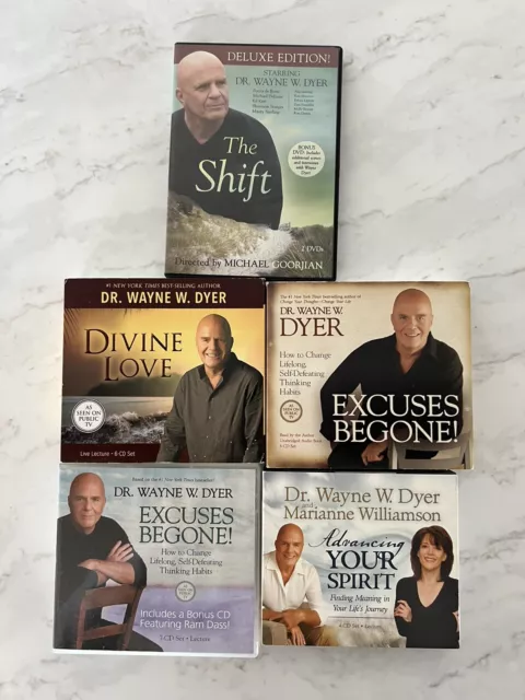 Dr. Wayne Dyer Audio Book CD Sets & The Shift DVD