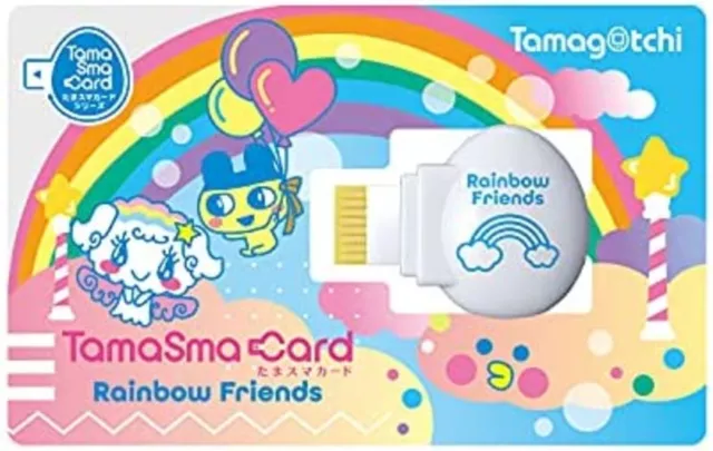 Bandai Tamagotchi Smart TamaSma Card Rainbow Friends F/S w/Tracking# Japan New