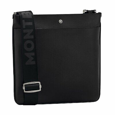 Montblanc Leather 4810 Westside Messenger Envelope Pouch Bag 114683 New No Box