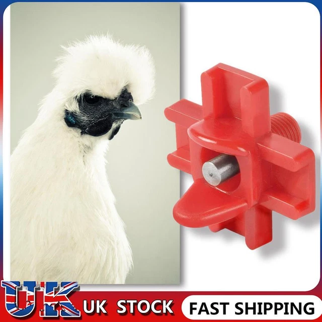 12pcs Chicken Drinker Feeder Automatic Chick Quail Water Nipple Drinking Tools ❀