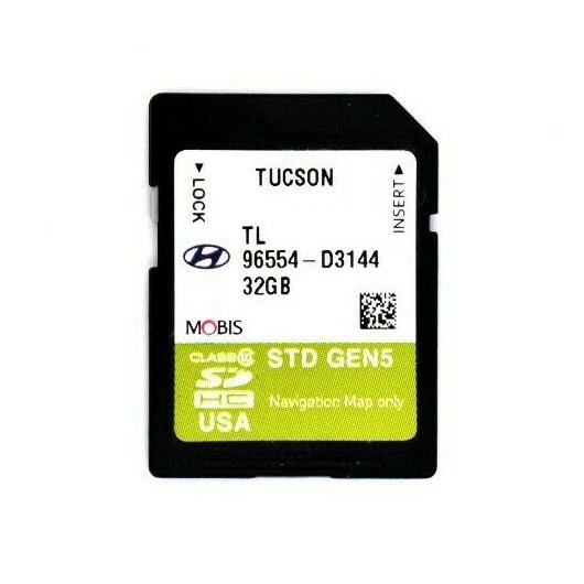 NEW OEM HYUNDAI Tucson SD Navigation Map Card 96554D3144 £145.19 PicClick UK