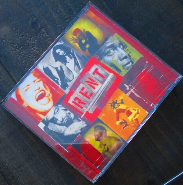 RENT, ORIGINAL BROADWAY Cast Recording, Double CD, 1996, DreamWorks