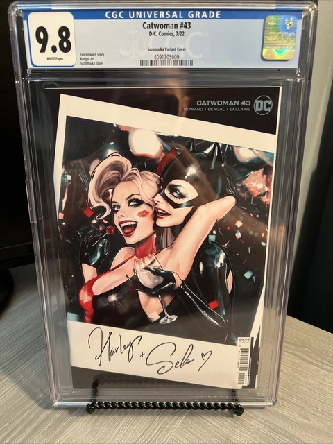 Catwoman #43 2022 DC Comics 1:25 Sozomaika Variant Cover CGC 9.8  🐈‍⬛🔥