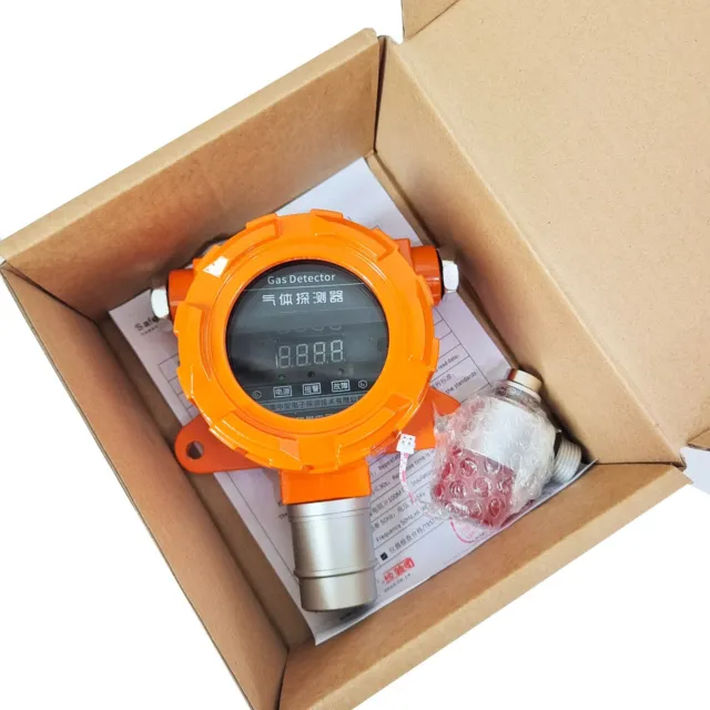 Fixed CO Gas Detectors Tester Carbon Monoxide Gas Alarm Monitor With 0-1000PPM
