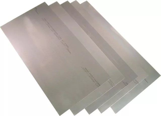 Precision Brand 16855 Shimstck, Sheet, Coldlowstl, 0.0070In, Pk8