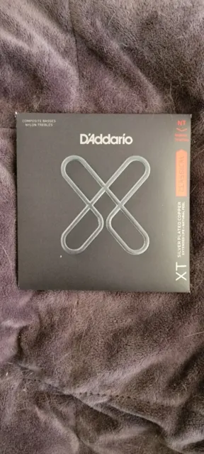 D'Addario XTC45 XT Silver Plated Classical Guitar Strings - Normal Tension