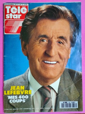 Programme Télé Programme Télé De Ce Soir PROGRAMME TÉLÉ STAR d'avril 1990 Jean Lefebvre pour les nostalgiques