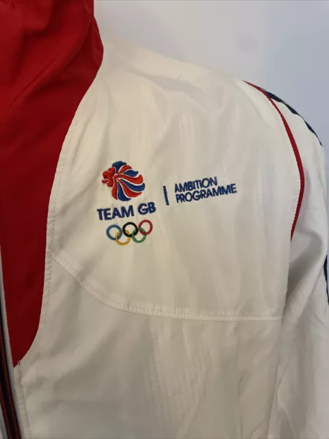 Adidas Team GB Olympics London 2012 Training Tracksuit Jacket XS EXTRA SMALL 3