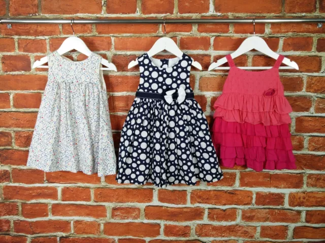 Baby Girls Bundle Age 12-18 Months John Lewis Monsoon Etc Pinafore Dress 86Cm