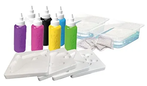 Aqua Gelz Starter Set, 4 flacons de gel de couleur de 30 ml chacun