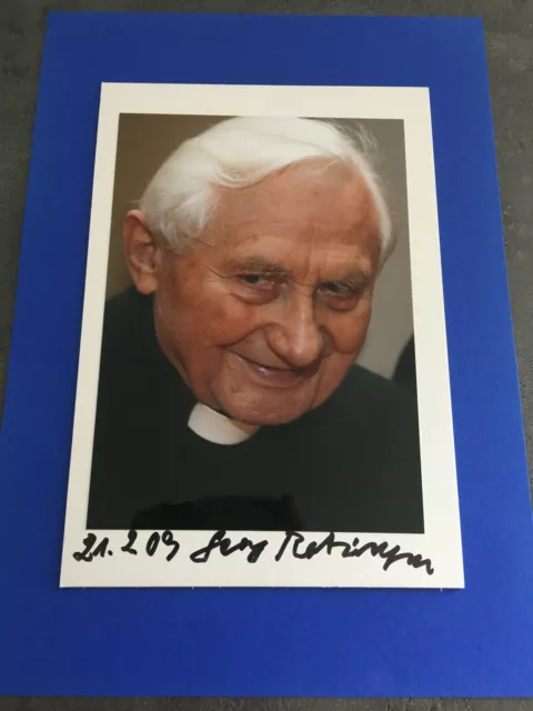 GEORG RATZINGER - verstorbener Bruder Papst Benedikt XVI. Priester & Kirchenmusi