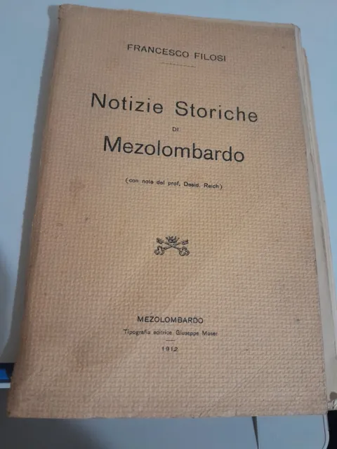 Trento Mezolombardo No Cartoline Notizie Storiche 1912