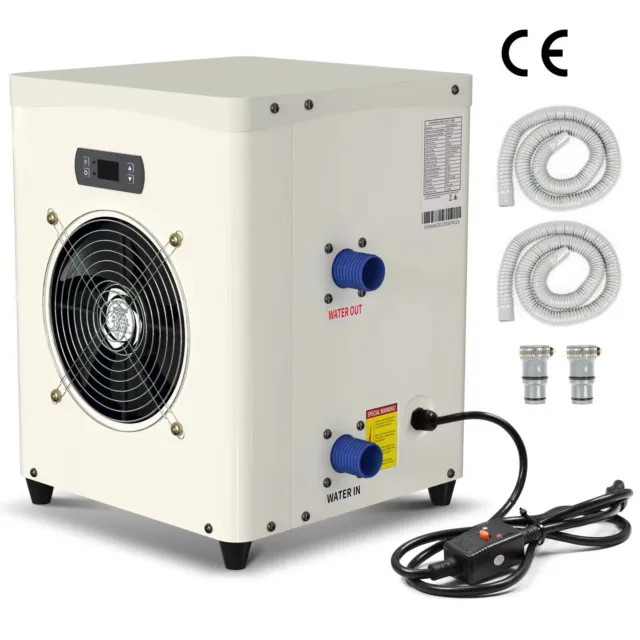 14331BTU Swimming Pool Heat Pump for Above-Ground Pools 110V 0.83KW Pool Heater