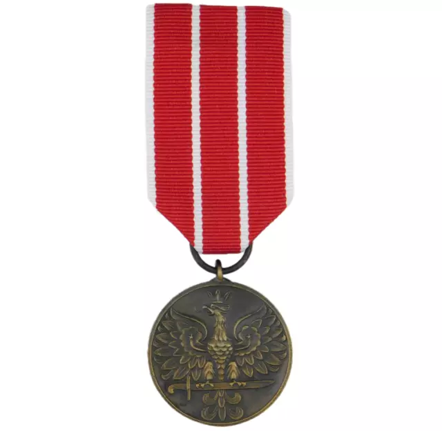 2480 Ww2 Polish Army Medal For War 1939-1945 Poland Medal Wojska