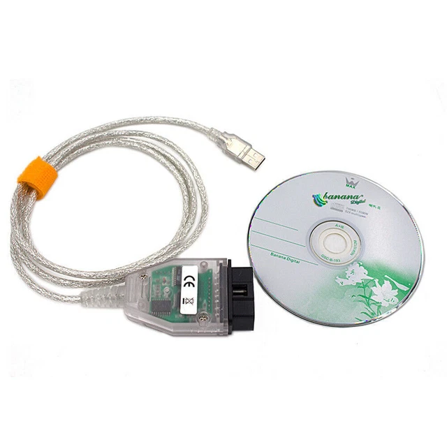 Cavo Diagnostico K+DCAN Per BMW Serie 1/3 (E81/E90 Ecc.) - Per Lettura/Cancellazione Errori, Programmazione