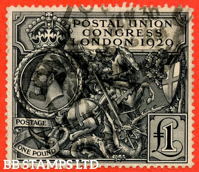 SG. 438. NCom9. £1.00 Postal Union Congress. A good used example. B28787