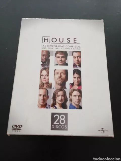 !!! Dvd. HOUSE. Temporadas 1, 2, 3, 4 y 5. *** DE CULTO