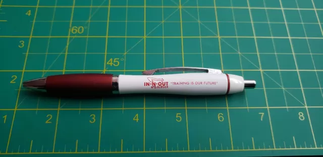 In N Out Burger Company Associate Pen "Training Is  Our Future" INO