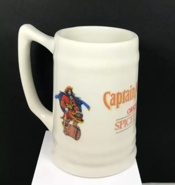 Vintage Captain Morgan Original Spiced Rum Stoneware Collectible Mug