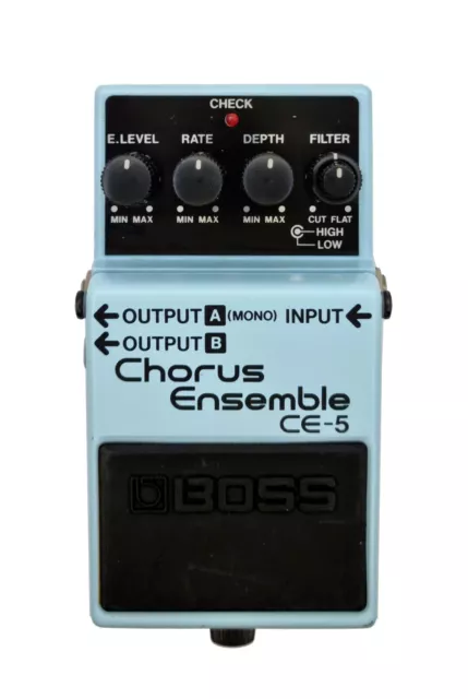 Boss CE-5 Chorus Ensemble Chorus Guitar Effect Pedal Analogue MN3007