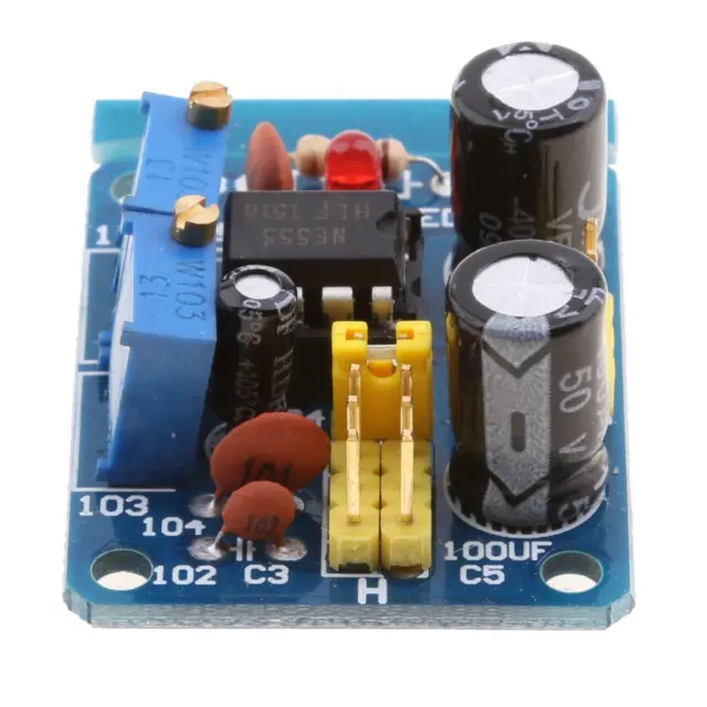 NE555 Pulse Module Duty Cycle Frequency Adjustable Module Square Wave
