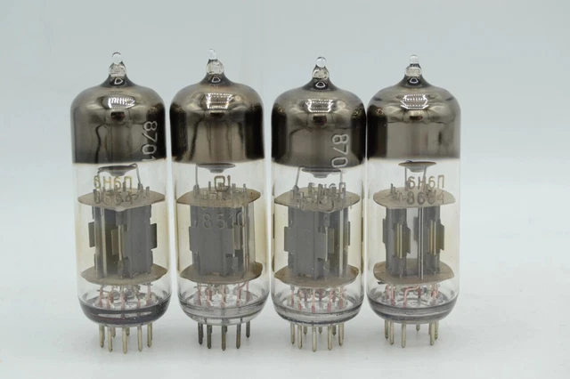 Noval Röhrensockel Philips Halterrohr-Set Mit 6 Keramikröhren B9A 9-Pin Für Noval-Sockel – NOS & Gebrauchsfertig Haltefeder Für Röhren B9A
