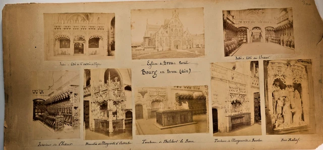 Photo Albumine Bessèges 1870 - Vue Générale, 27x40cm, Sépia, Tirage Original Signé