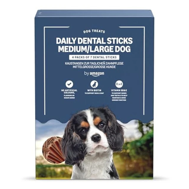 Snack Masticabili Antipulci E Zecche Per Cani – 150 Compresse, Formula Naturale Con Aglio, Lievito Di Birra E Vitamine B