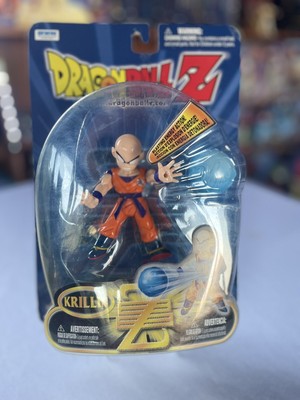 Irwin DragonBall Z The Saga Continues Krillin DBZ Figure Blasting Energy NIB