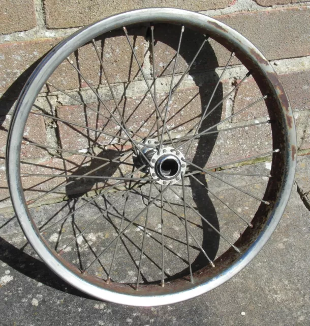 RALEIGH CHOPPER Mk2 front wheel - Sturmey Archer Original for resto / re-chrome