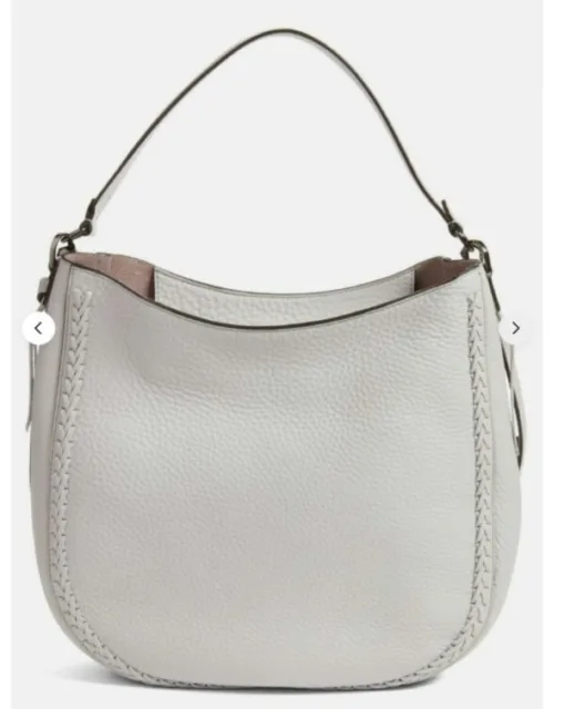 Rebecca Minkoff Unlined Convertible Hobo Whipstitch, Putty - $325 2