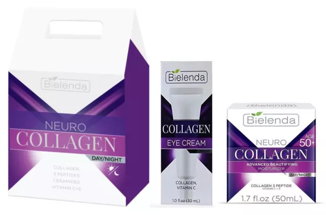 Bielenda Neuro Collagen Gift Set Lifting Face Cream 50+ 50ml & Eye Cream 30ml