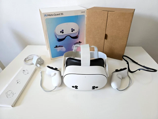 META QUEST 3S Standalone VR 256GB Mixed Reality Headset with ...