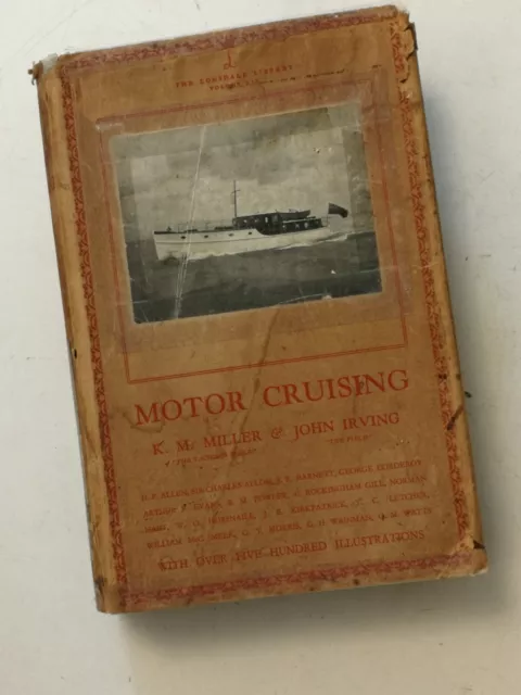 MOTOR CRUISING lonsdale library 1930s motorboats yachts