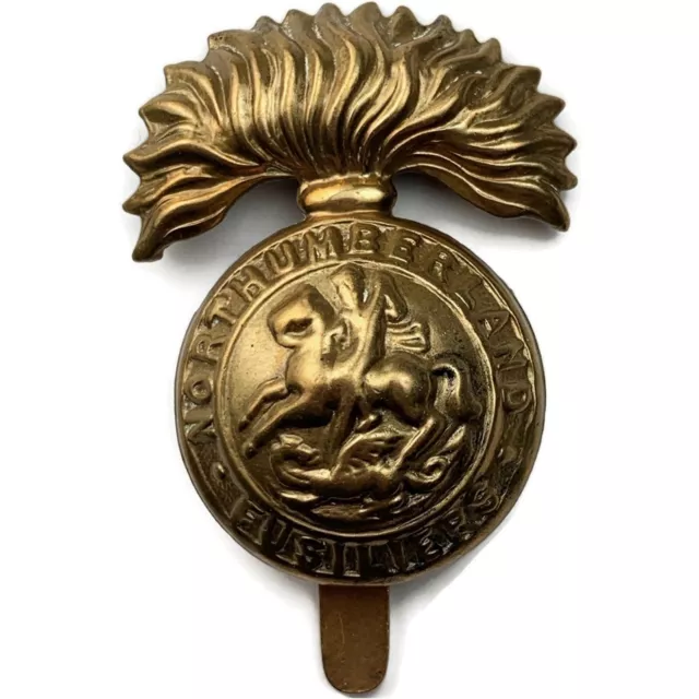 ORIGINAL WW1 NORTHUMBERLAND Fusiliers Regiment Cap Badge - FIRST ...