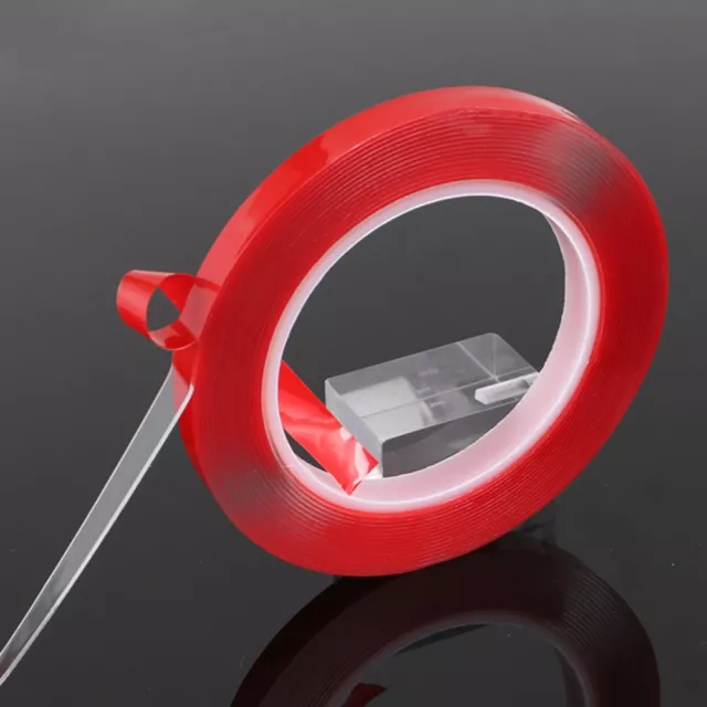 Car Sticker Double Sided Acrylic Tape Seamless Transparent 300cm High Quality