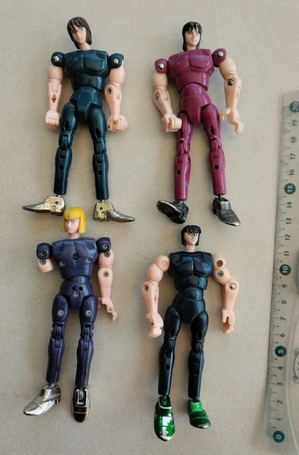 Lot 12 Mini Figurines Saint Seiya - Les Chevaliers Du Zodiaque Bandai Gashapon