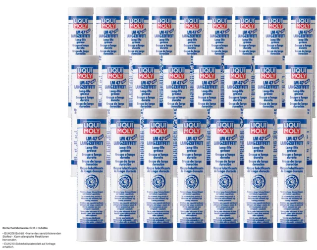 LIQUI MOLY 24x400g 3520 LM 47 grasso a lungo termine + cartuccia MoS2 lubrificante grasso