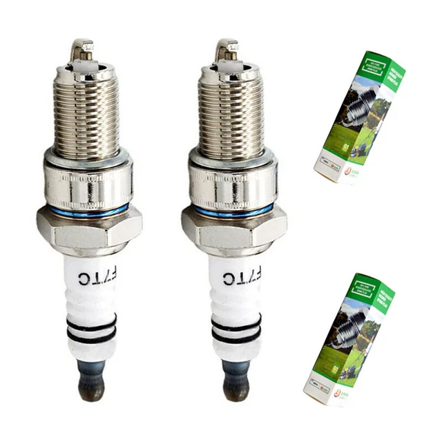 2x candela F7TC Fit per Honda GX120 GX160 GX200 GX240 GX270 GX340 motori