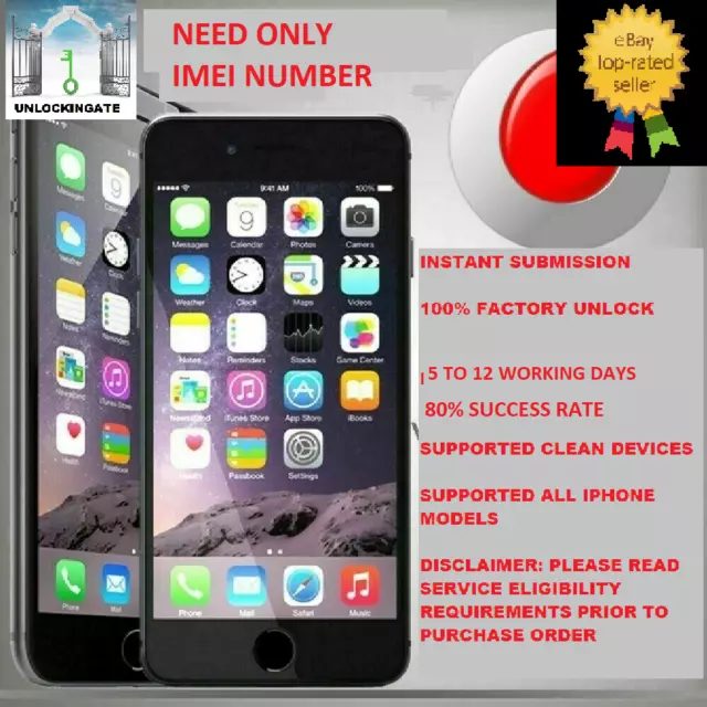 Vodafone unlock service for 4 5 SE 6 7 8 X XS XR 11 12 Pro Max IMEI ONLY