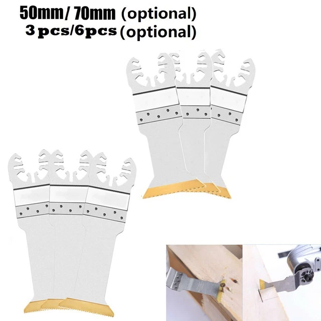 Pontons Installation Scie Lames Oscillant Revêtement Titane Couper Ongles