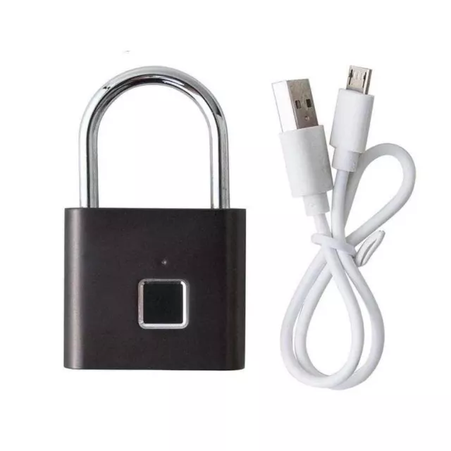 Serrure d'Empreinte Digitale Smart Cadenas Porte Antivol ENERJ