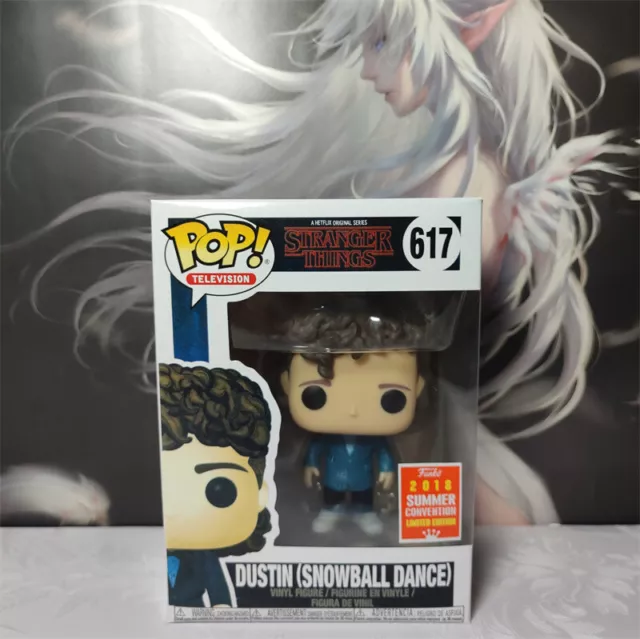 Funko Pop！Stranger Things Dustin（Snowball Dance）#617 - With Protector