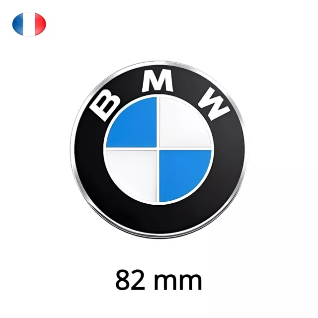 Logo de capot / coffre Noir - 82mm - 51148132375 - pour BMW