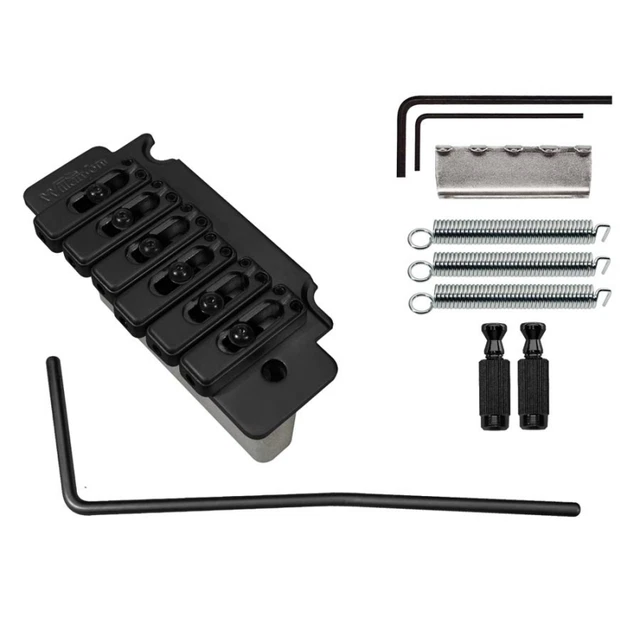 Ponte Tremolo Per Chitarra Elettrica Strat - Ricambio In Bronzo Con Piastra E Accessori - Foto 4