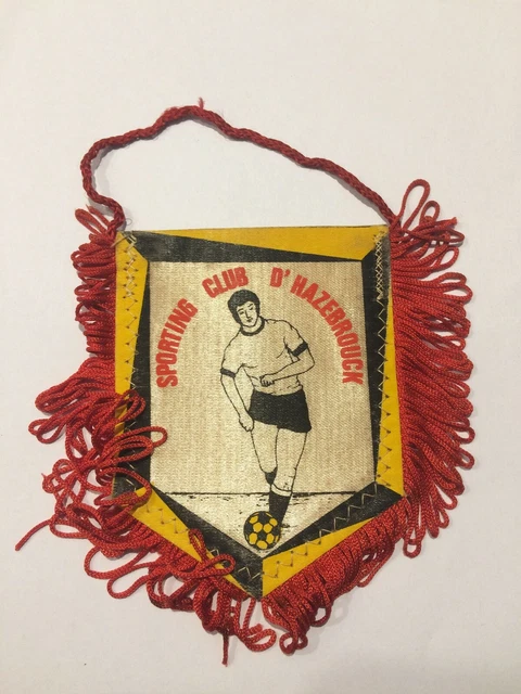 Fanion Vintage Quimper Cornouaille Football Club, Foot, Avant 2000, Collection
