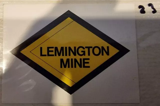 Colliery Sticker Lemington Mine As per image