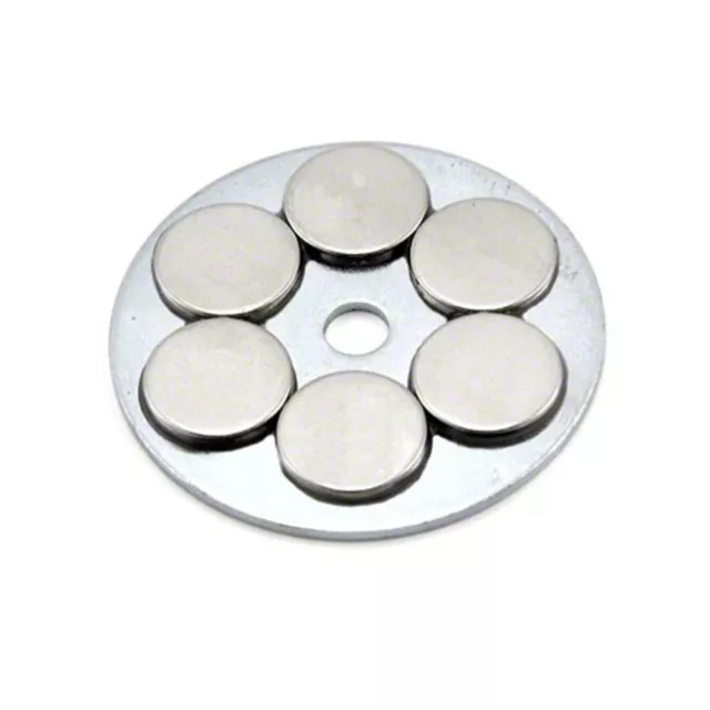 50mm dia x 3.5mm thick x 6mm hole Slimline Limpet Magnet - 30kg Pull (x1)