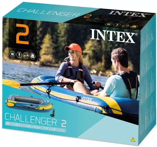 INTEX Set bateau gonflable Challenger 2